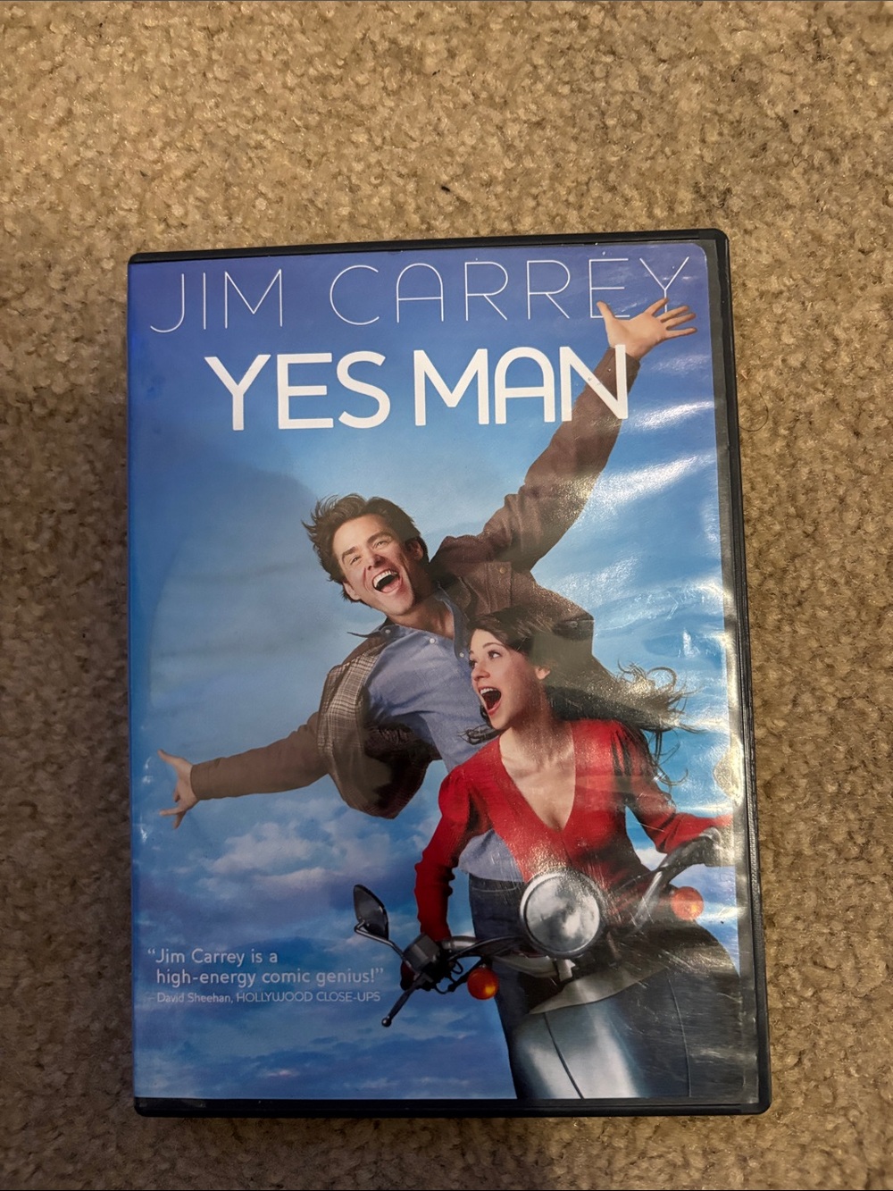 Yes Man (Jim Carrey) DVD - Blue Cover